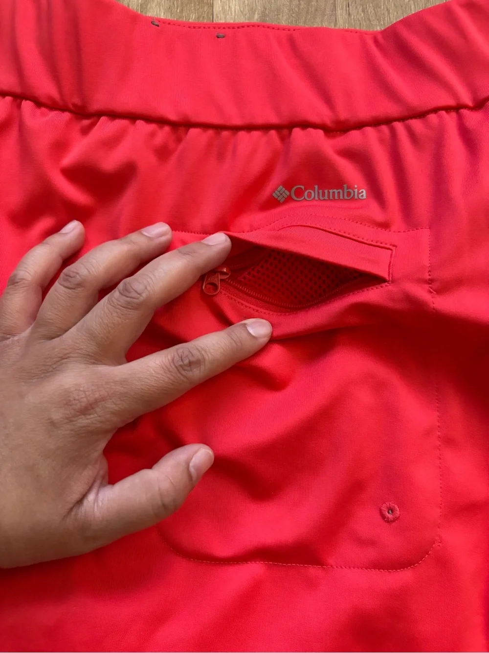 Columbia Coral Pink Athletic Women's Skort - Picture 10 of 11
